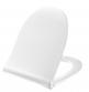 Pressalit Sway D toilets�de m/softclose og lift off - Hvid