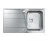 Grohe K500 45-S k�kkenvask m/afl�bsbakke i rustfrit st�l