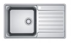 Franke Bell BCX 211-86 køkkenvask i rustfri stål - Venstre