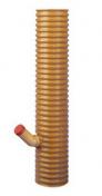 Wavin 315 x 110 mm PVC-sandfangsbr�nd med vandl�s, 70 l