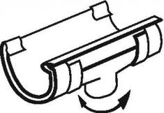 Plastmo zink ekspansionstudstykke �75 12