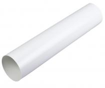 Duka ventilationsrør hvid - Ø100 x 500 mm