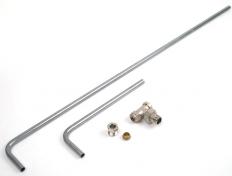 Gabotherm 12 mm st&aring;lr&oslash;rs&aelig;t med vinkel 85-100 mm