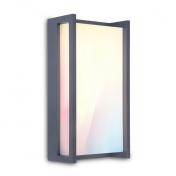 Lutec Connected Qubo udend�rslampe til v�g m/appstyring og farveskift