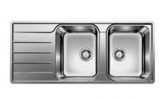 Blanco Lemis 8S-IF UX k�kkenvask - Rustfrit st�l