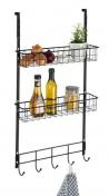 Wenko multifunktionel k�kkenhylde t/d�r eller l�ge - Sort