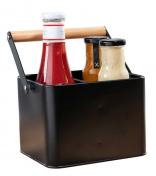 Wenko Baco redskabsholder til k�kken - Mat sort metal