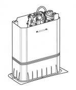 If� Spira indercisterne med ny komplet cisternearmatur