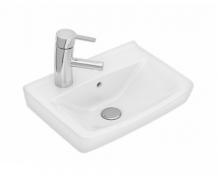 If� Spira Square 40 h�ndvask t/v�g eller m�bel - 1 hanehul venstre - If� Clean