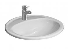 Jika Ibon 52 h�ndvask t/nedf�ldning - 1 hanehul - LCC