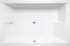 Royal Laura badekar t/indbygning - 180 x 120 - 2 rygl�n