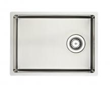 Lavabo DK480 k�kkenvask m/kurveventil - Rustfrit st�l