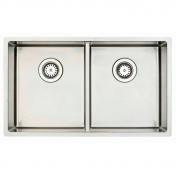 Lavabo 840 Soft dobbelt k�kkenvask m/lav midterv�g