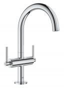 Grohe Atrio New h�ndvaskarmatur m/ pop-up bundventil - Krom