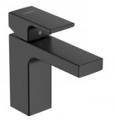 hansgrohe Vernis Shape 100 h�ndvaskarmatur m/l�ft-op bundventil - Mat sort