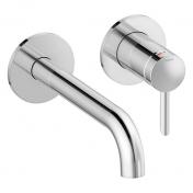 Damixa Iris h�ndvaskarmatur til indbygning m/Koldstart - 180 mm - Krom