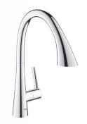 Grohe Zedra k�kkenarmatur m/C-tud og udtr�k - Krom
