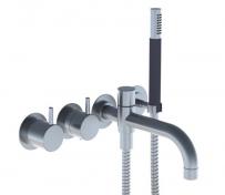 Vola 5141DT8 Termostatbatteri m/h�ndbruser - Krom