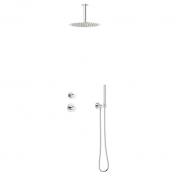 Damixa Iris DS 2 brusesystem til indbygning - Loft - Krom