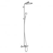 hansgrohe Crometta S 240 Showerpipe til badekar 1jet - Krom