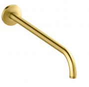 Damixa vægmonteret brusearm 40m mm - Børstet messing