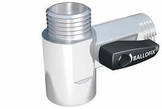 Ballofix Tee m/ enkelt afsp�r. M/kontra