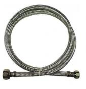 Tilsl.Slange Ll. 2000mm T/vv.St�lomflet. 1/2x3/4