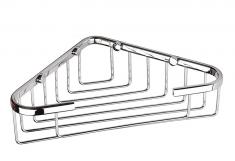 Kriss Athena brusekurv til hjørne - Krom