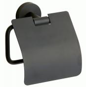 Lavabo Luna toiletpapirholder med låg - Mat sort