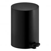 Damixa Zen toiletspand m/pedal og SoftClose 3l - Mat sort