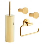 Lavabo Luna tilbeh�rspakke - Poleret messing