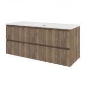 Sanibell Proline 120 m�bels�t m/lameller og 2 skuffer - Terra eg