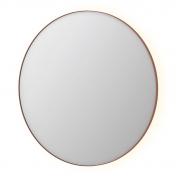 Sanibell Ink SP17 rundt spejl m/backlight, varme og sensor �120 - B�rstet kobber