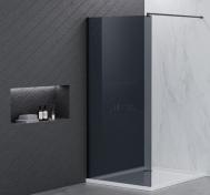 Nortiq fast brusev�g 80x190 - M�rkt glas/mat sort