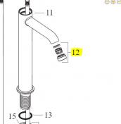 Hansgrohe luftblander M24x1 til Axor Uno - 5 l/min