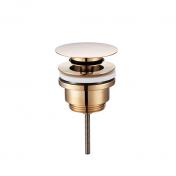 Cass&oslash;e Universal push-up bundventil - Blankpoleret messing