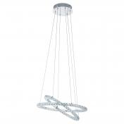 EGLO VARRAZO LED PENDEL 2L �550 KRYSTAL