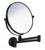 Smedbo Outline kosmetikspejl m/svingarm og 5 x forst�rrelse - Mat sort