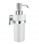 Smedbo House s�bedispenser til v�g - Krom/porcel�n