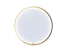 Dansani YOU Moon 75 rundt spejl m/lysstyring - Messing