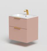 Str�mberg Altus 60 vaskeskab - Rosa