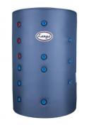 Lang� Isoleret akkumuleringstank med 2 spiraler - 300 liter