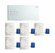 Wavin Sentio tr&aring;dl&oslash;s gulvvarmestyring - 5 kredse