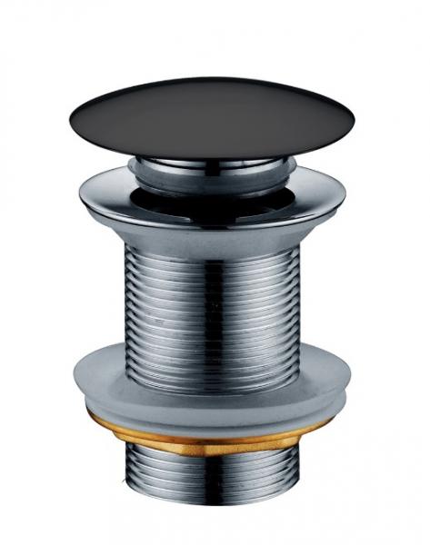 Hafa bundventil til h&aring;ndvask uden overl&oslash;b - Mat Sort