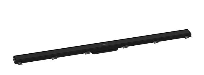 Hansgrohe RainDrain Match Kappes&aelig;t - 120 cm - Mat sort