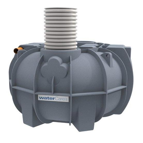WaterCare 5000 l samletank m/500 mm opf&oslash;ringsr&oslash;r uden l&aring;g