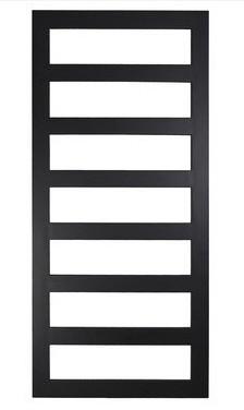 Kriss Sigma h&aring;ndkl&aelig;det&oslash;rrer - 60x132 cm - Mat sort