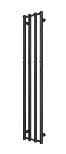 Str&oslash;mberg Regus h&aring;ndkl&aelig;det&oslash;rrer - 26,6x150 cm - Mat sort