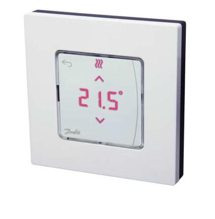 Danfoss Icon RD WL tr&aring;dl&oslash;s rumtermostat m/display