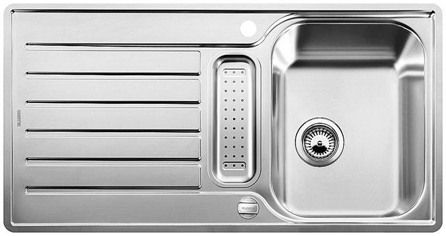 Blanco Lantos 5 S-IF k&oslash;kkenvask - Rustfrit st&aring;l